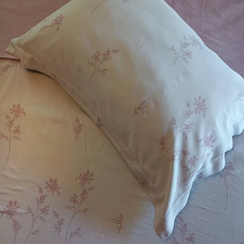 Nef Nef double duvet cover set used cotton satin