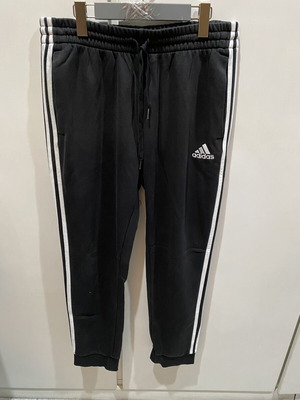Adidas Essential 3Stripes Pants like new, black and white, size L