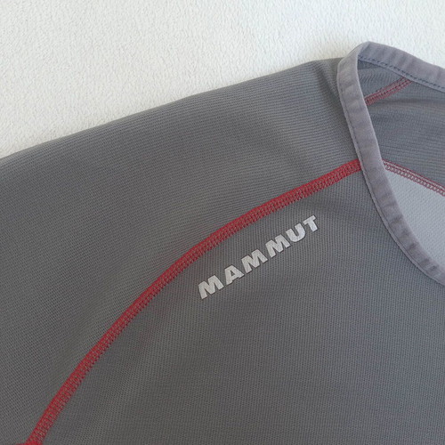 Mammut men's sports hiking T-shirt size L, gray