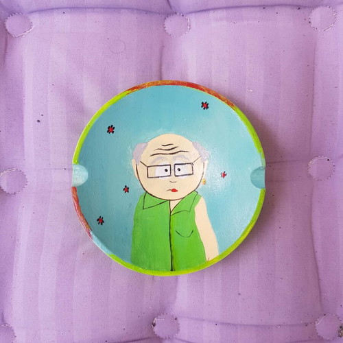 Handmade South Park Mr. Garrison Ashtray new