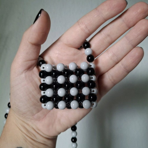 Handmade necklace case pendant