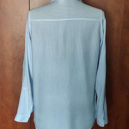 Women's striped H&M shirt like new, blue and white