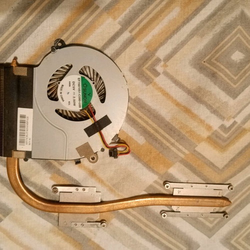 Cooling fan with heatsink for Toshiba Satellite L50-B-11F like new