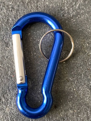Metal keychain used