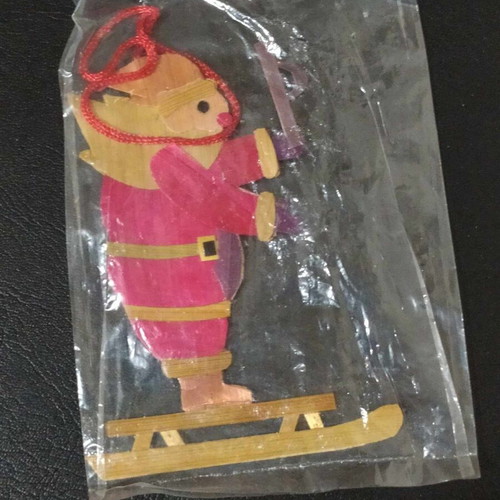 Christmas ornaments old, set of 7 pieces