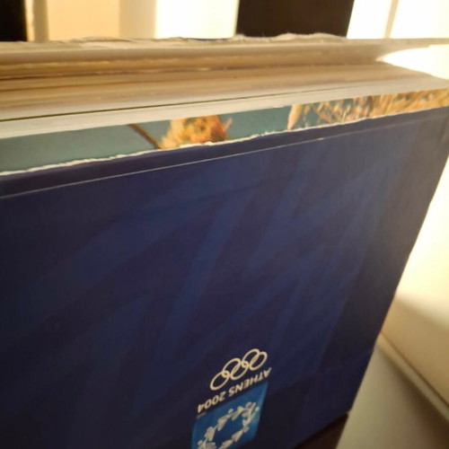 Official Athens 2004 Olympic Games collectible album, 5 volumes with certificate