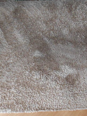 High pile beige rug 160×230 like new