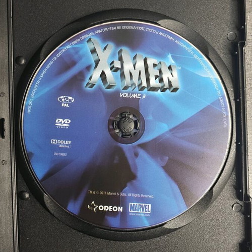 X-Men Animated Series Volume 3 DVD dubbed like new
