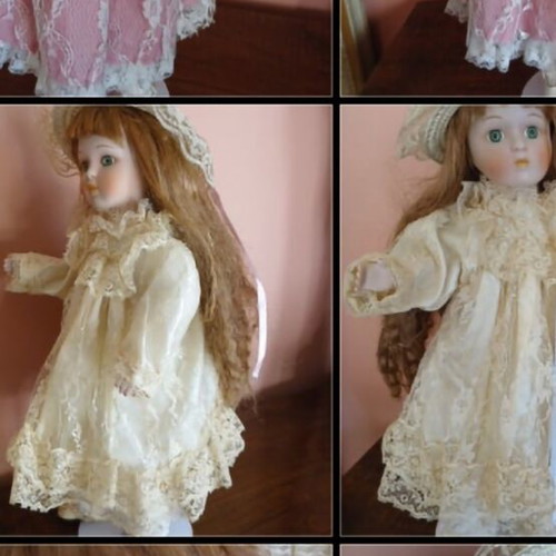 Heritage Mint Ltd 1988-1989 porcelain dolls pack of 3 used