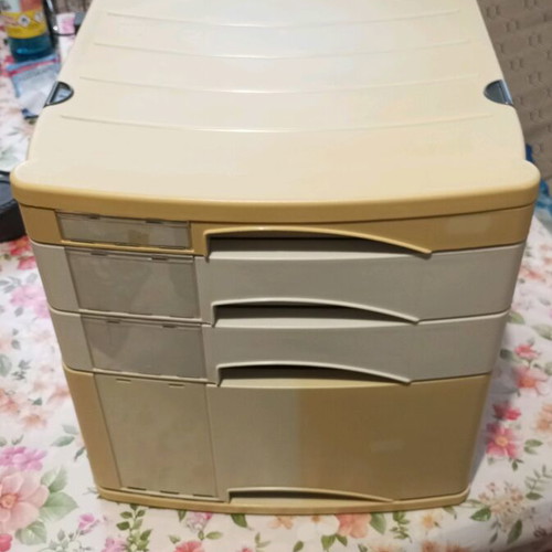 Office filing drawers used, set of 2, A4 size