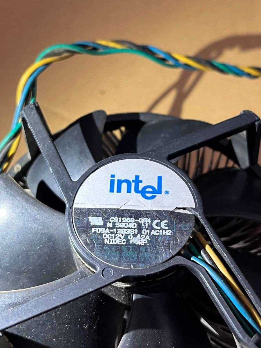 Intel c91968 best sale cooling fan