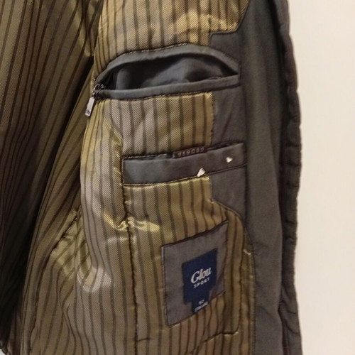 Glou Sport men's jacket size 52 like new, olive color