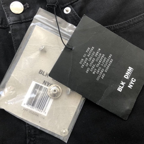 BLK DNM Black Skinny 25 Jeans new men's size 30