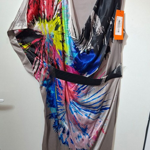 90s party dress Karen Millen Maxi Dress UK 8 Multicoloured Womenswear