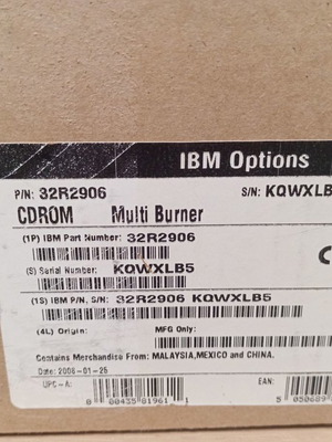 IBM Multi-Burner Plus Optical Drive new, sealed