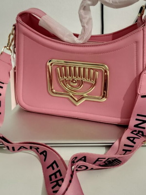 Chiara Ferragni τσάντα χειρός και ώμου καινούργια, ροζ