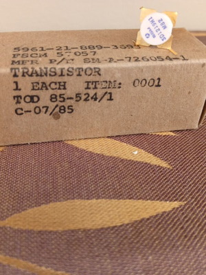 SD1219H1 Transistor RF FM VHF Low UHF new