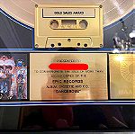  Michael Jackson Dangerous RIAA Gold Sales Award
