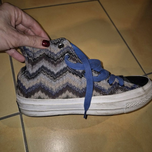 All Star Chuck Taylor x Missoni sneakers like new, size 37, blue
