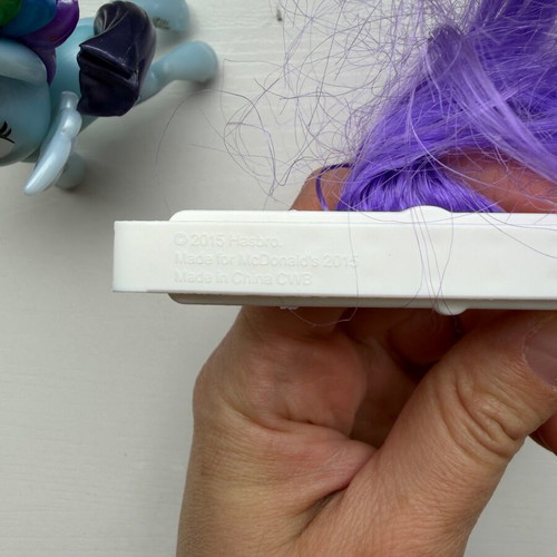My Little Pony Rainbow Dash figure used, official Hasbro 4x8cm