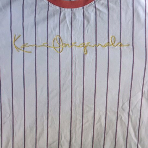 Karl Kani vintage men's t-shirt white size L like new
