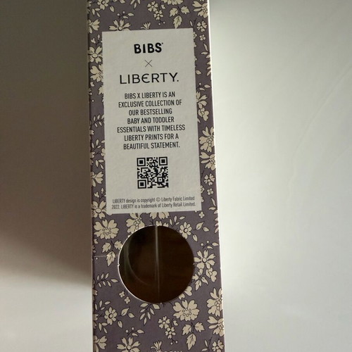BIBS x LIBERTY Colour 2 pieces Chamomile Lawn - Pine Mix new