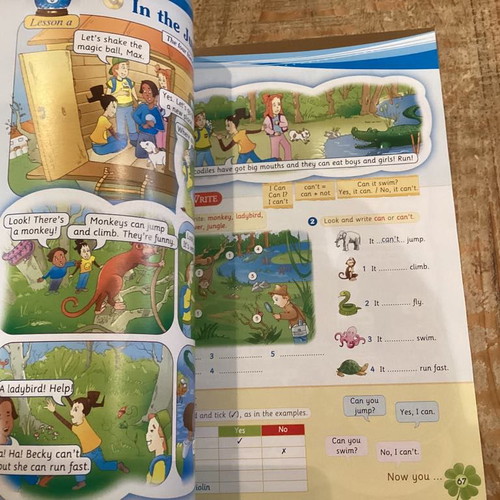 The Magic Ball Junior A coursebook new