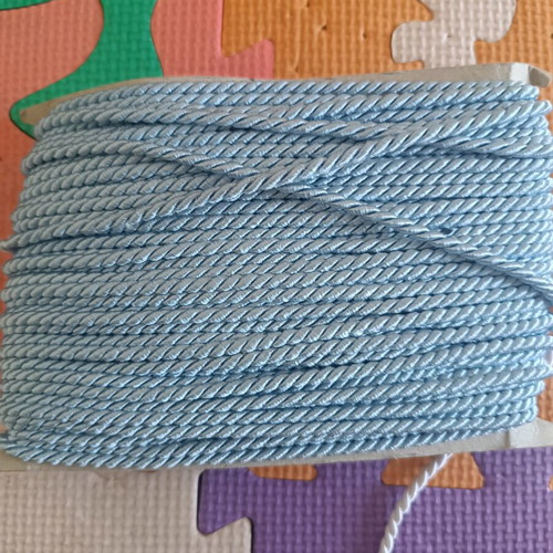Pack of three construction ropes new, pink, blue, white