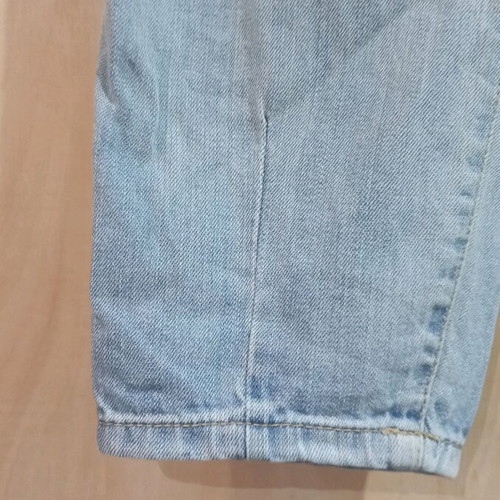 Losan women's high-waisted jeans like new, light blue with pleats