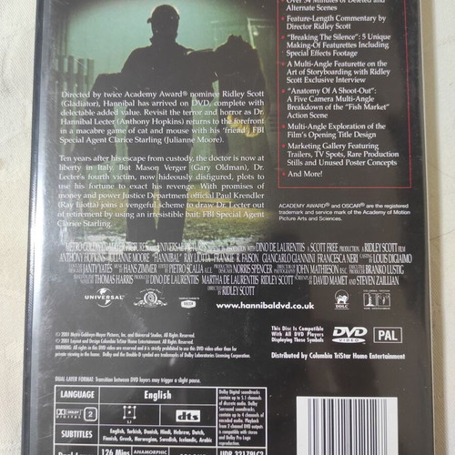 DVD movies like new, pack of 4 with subtitles