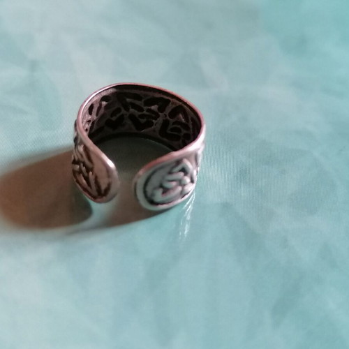Silver 925 ear cuff earring open with Celtic design new