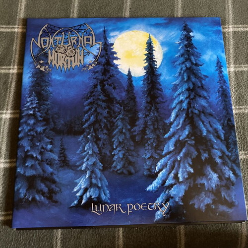 Nokturnal Mortum Lunar Poetry LP, blue and black