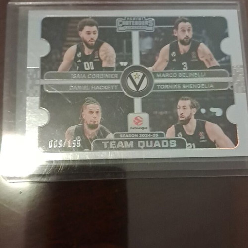 Panini Contenders Euroleague 2026 Virtus Bologna Team Quads new