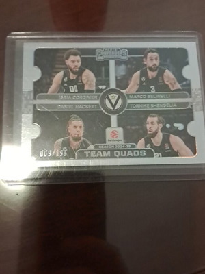 Panini Contenders Euroleague 2026 Virtus Bologna Team Quads new