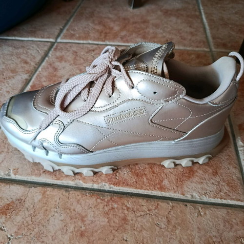 Reebok Classic Legacy women's sneakers new, metallic rose gold