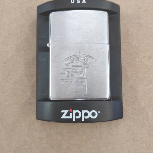 Zippo lighter used, limited edition with roulette design and black case