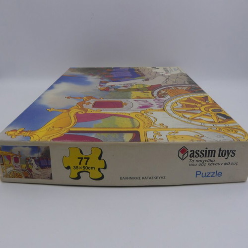 Assim Toys Puzzle 77 Pieces used Walt Disney Romantic