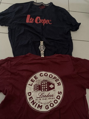 Lee Cooper T-shirts XL and Lee Cooper watch like new