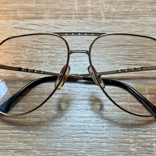 Carrera Vintage NOS Glasses New, Gold, Made in Austria