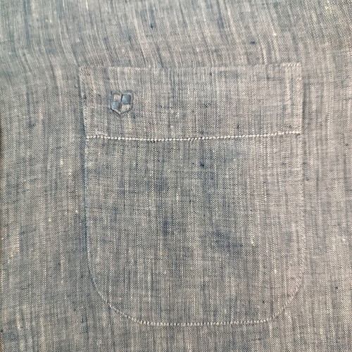 Jazzy Studio linen shirt gray size M like new