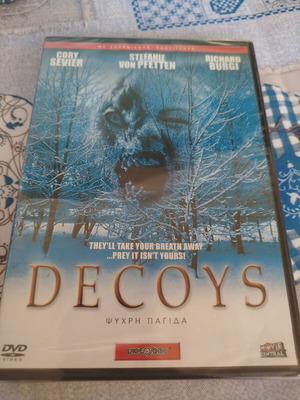 Decoys DVD new, horror and sci-fi with subtitles