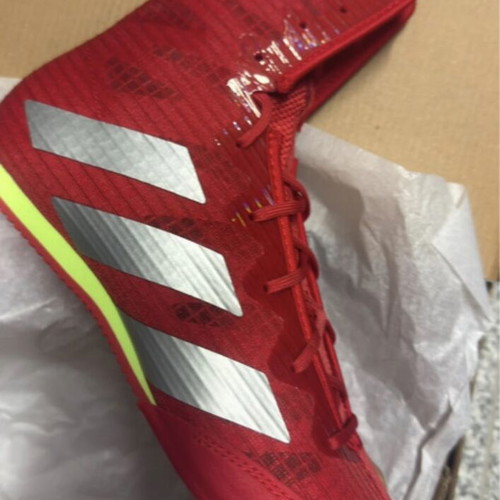 Adidas boxing boots BOX HOG 4, red
