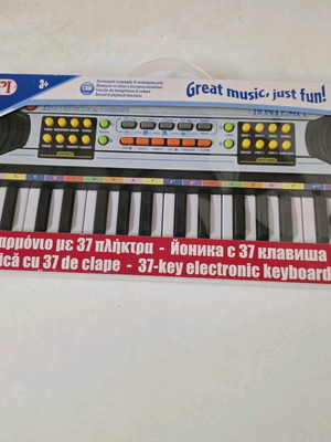 Πιανάκι Bontempi ηλεκτρονικό keyboard με 37 πλήκτρα και μικρόφωνο καινούργιο