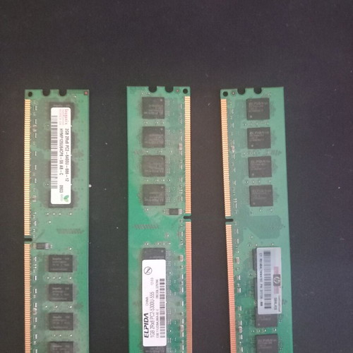 Ram DDR2 1 GB and 256 MB in good condition