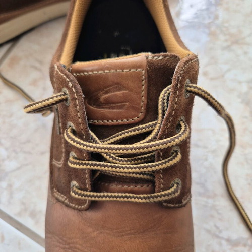 Casual leather men's shoes Camel Active gore-tex like new, brown, size 44.5