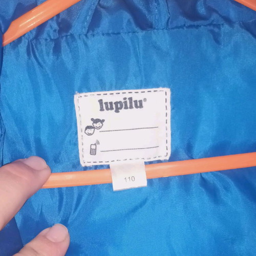 Lupilu boys' jacket with dinosaurs, like new, size 110cm