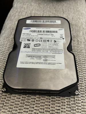 Samsung HD160JJ hard drive used 160GB SATA 7200RPM