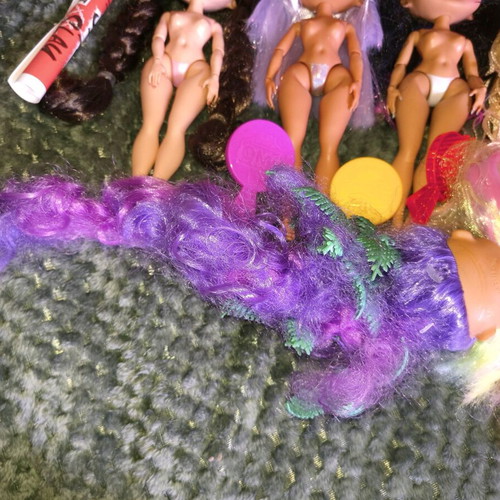 Lol OMG Fierce dolls and parts used