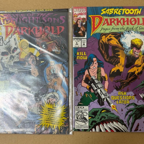 Marvel Comics Darkhold 3 issues #1,4,6 like new, English, sealed
