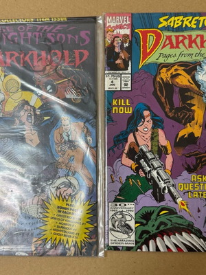 Marvel Comics Darkhold 3 issues #1,4,6 like new, English, sealed